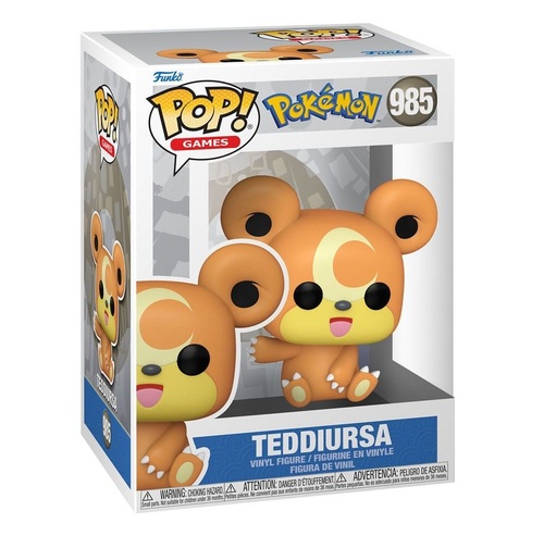 Funko 70936 - Pop! Games - Pokemon Teddiursa #985