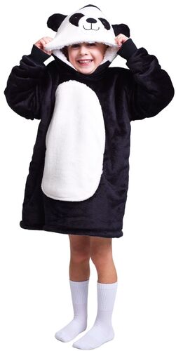 Noxxiez - kuscheliger Hoodie 3 bis 6 Jahre - Panda