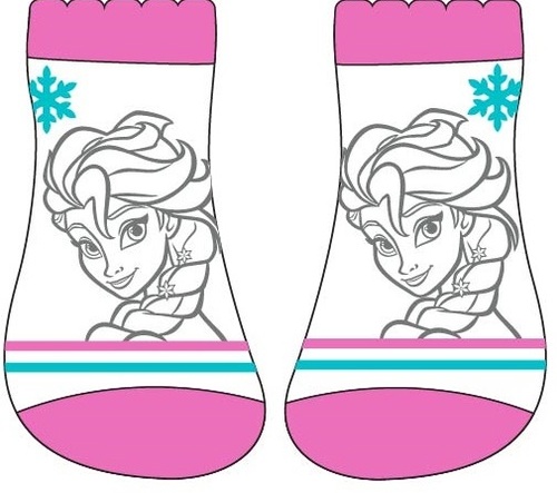 Disney Frozen / Die Eisk�nigin - Socken f�r M�dchen - Gr��e 27-30 - Wei�