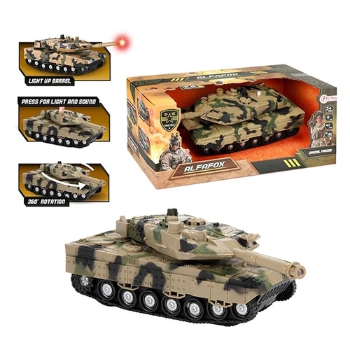 Toi Toys 15600A - ALFAFOX Panzer Milit�r Friktion +L-T