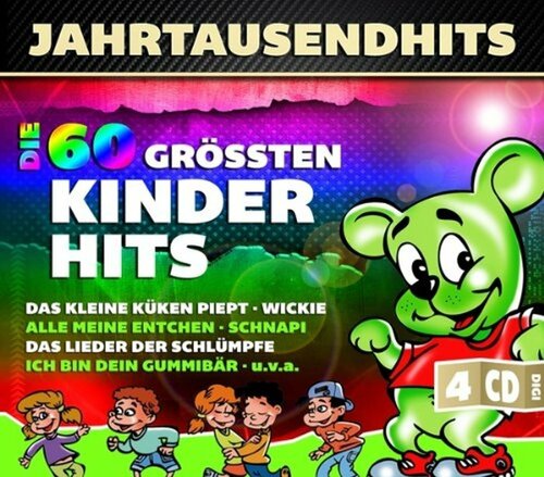 Die 60 gr��ten Kinderhits, 4er CD-Set