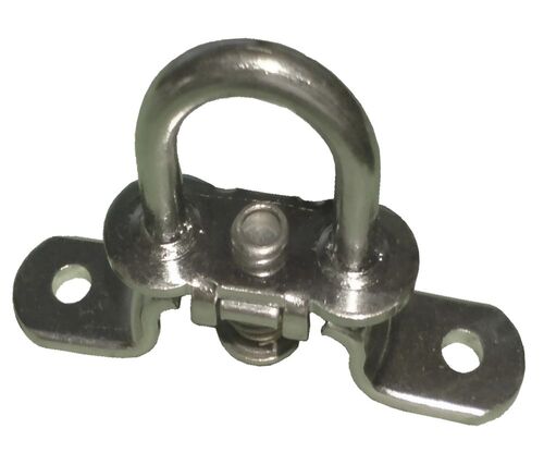 5 St�ck - Drehverschluss f�r Oval�sen - verzinkt - 42x22mm - Hoch