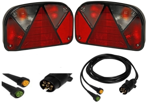 Aspck Multipoint 2 - Lampen Set - 7polig - 3Meter - Hauptkabel