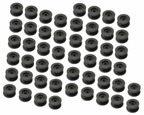 50 Stck Rundknopf fr 6 - 8 mm Expanderseil - Planenknopf