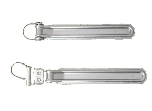 Klappscharnier 374 mm lang + Scharnierbolzen Bolzen 16mm