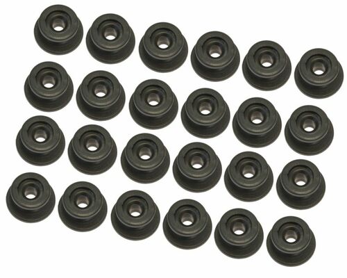 24 x Rundknopf  20/25 mm f�r 6 - 8 mm Seil Expanderseil - Planenknopf 