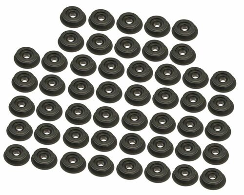 50 x Rundknopf  20/25 mm f�r 6 - 8 mm Seil Expanderseil - Planenknopf 