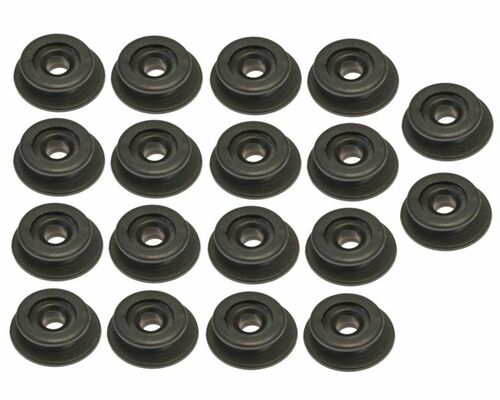 18 x Rundknopf  20/25 mm fr 6 - 8 mm Seil Expanderseil - Planenknopf 