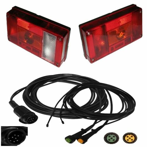 Asp�ck Midipoint 1 - Leuchten Set - 13polig - 5m Kabelbaum mit 3m Abgang