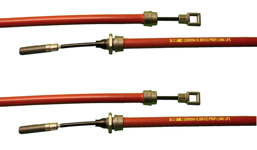 2x ALKO - Bremsseil Longlife - HL: 1129mm - GL: 1385mm 208.880.04.01