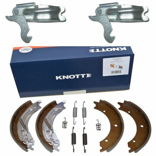 Knott Bremsbacken 200x50 KNOTT Nr. 47276 + 2 x Spreizschloss f�r 1 Achse