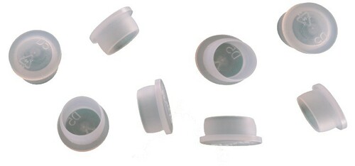 8 x Knott Stopfen f�r Knott Ankerplatte Verschlu�stopfen f�r Sichtloch  15,6 mm