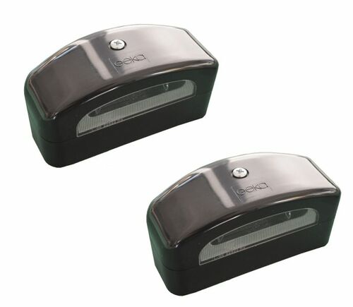 2x GEKA Kennzeichenleuchte KL37 mit Kabelt�lle