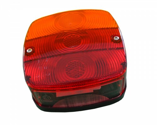 1x GEKA Dreikammerleuchte mit Kennzeichenbeleuchtung BBSK123/5