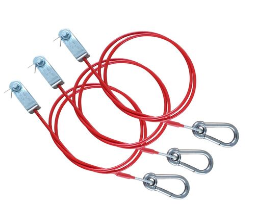 3 St�ck Abrei�seil / Sicherungsseil Knott 1050 mm lang - Knott Nr. 203202.001