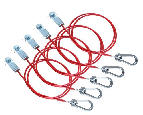 5x Abrei�seil / Sicherungsseil Knott 1050 mm lang - Knott Nr. 203202.001