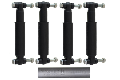 4 x Knott 990022 Achssto�d�mpfer mit Schraubenmaterial - Anh�nger Stossd�mpfer