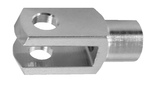 5 Stck Gabelkopf 4x8 - M4 ohne Bolzen DIN71751 verzinkt