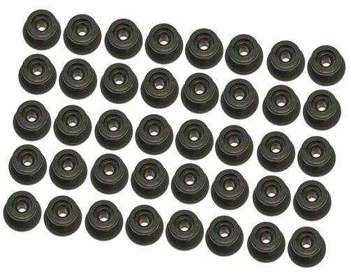 40 x Rundknopf  20/25 mm f�r 6 - 8 mm Seil Expanderseil - Planenknopf 