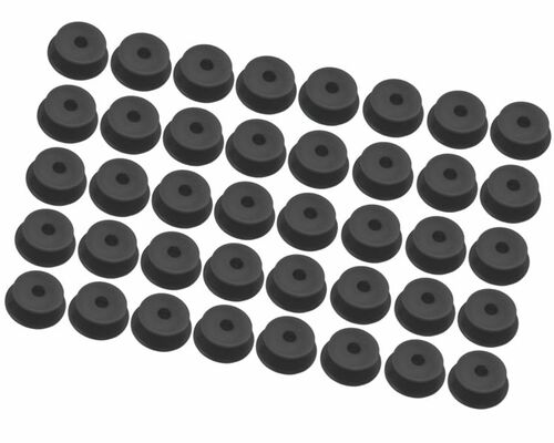 40 St�ck - Rundknopf  24/30 mm f�r 6 - 8 mm Seil Expanderseil - Planenknopf 