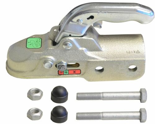 1 x Knott -Kugelkupplung - K35-C - 3500kg - 60mm - Bohrungen 14,5mm  + Schrauben