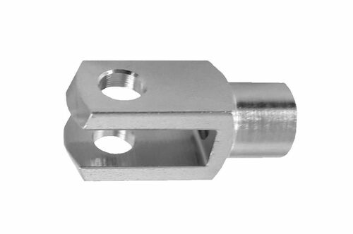 10 Stck - Gabelkopf 6x12 - M6 verzinkt