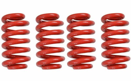 4x Schraubenfedern f�r Westfalia Anh�nger 1800 kg - Farbe rot