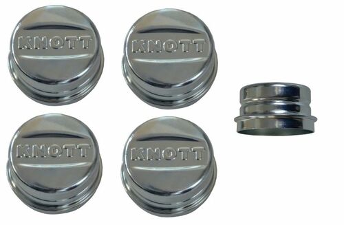 4 x Knott Radkappe - Fettkappe - Staubkappe  64 mm - Knott Nr. 47151