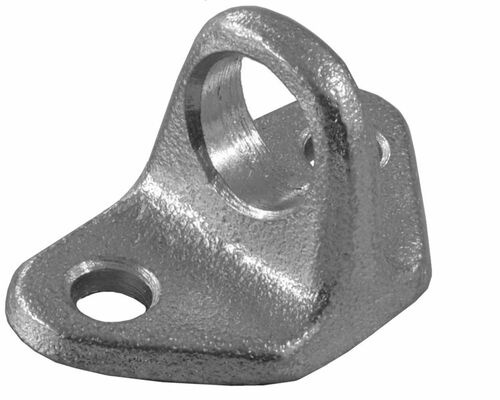 1 St�ck - Trennwandhalter f�r Hakenaufnahme - 1 Loch 18mm 