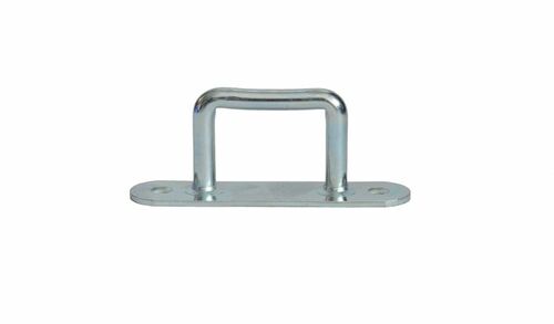 50 St�ck - B�gel-/ Riemenkrampen - 36x26 mm - Planenhaken - Stahl verzinkt