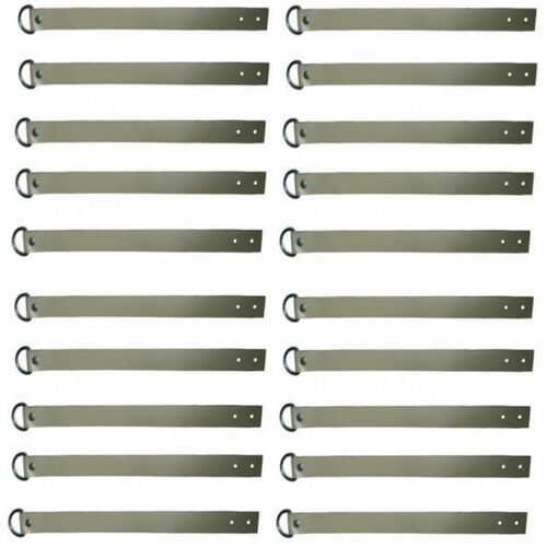 20 St�ck - Aufrollriemen 300 mm, Gewebeverst�rkt, Kunststoff