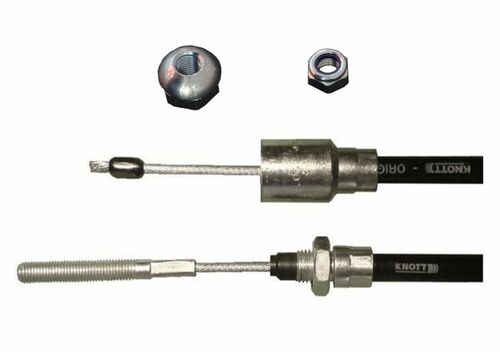 1 x Knott Bremsseil  33921-1.25  H�llenl�nge: 1730 mm - Gesamtl�nge: 1940 mm