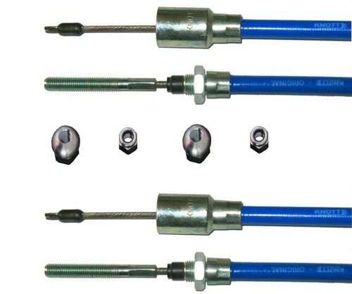 2 x Knott Bremsseil  37086.13 HL: 1130 mm - GL: 1340 mm --- Nirosta