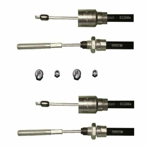 2 x Knott Bremsseil  33921-1.06 H�llenl�nge: 730 mm - Gesamtl�nge: 940 mm