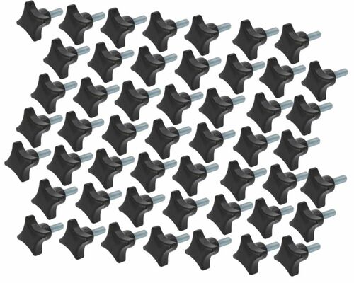 50 St�ck Kreuzgriffschraube M10 x 30 mm - Griff  50mm 