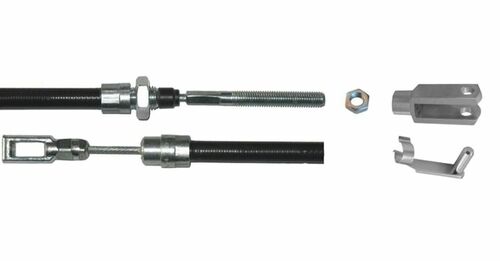 1 St�ck - Bremsseil f�r Peitz - HL:900mm - GL:1175 mm + Gabelkopf