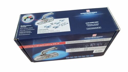 1 St�ck - Winterhoff Kugelkupplung WW30-K+Z - 3000kg - 35/40/45/46/50/51 - Bohrung 12mm