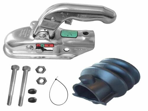 Set - Knott Kugelkupplung - KK14-B - N3 - 1400kg -  45mm + Faltenbalg + Schrauben