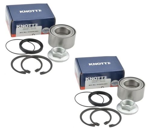 Knott Radlager Sets wasserdicht - komplett - L+R�Nr. 410250.001 - Lager 64 /  34 x 37mm
