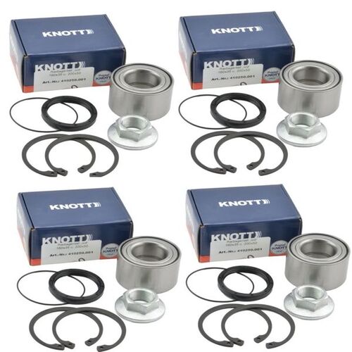 Knott - Radlager- Set f�r zwei Achsen- Wasserdicht - Nr. 410250.001 - Lager 64 /  34 x 37mm 