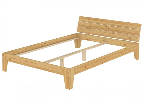 Doppelbett Massivholz-Bettgestell Kiefer natur 160x200 Futonbett Ehebett ohne Zubeh�r 60.62-16 oR