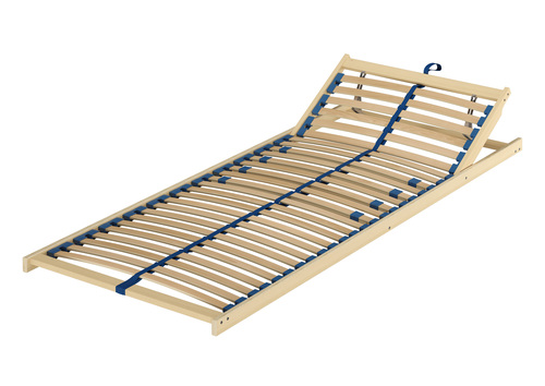 70.32-08 FV Federholzrahmen Lattenrost 80x200 cm Kopfteil verstellbar