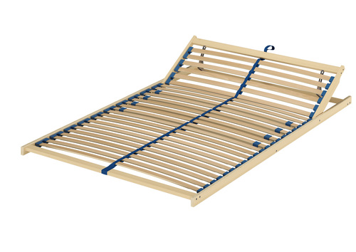 70.32-12-190 FV Federholzrahmen Lattenrost 120x190 cm Kopfteil verstellbar
