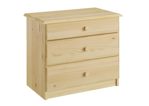 90.20-K4 Nachtkonsole f�r erh�hte Seniorenbetten mit 3 Schubladen