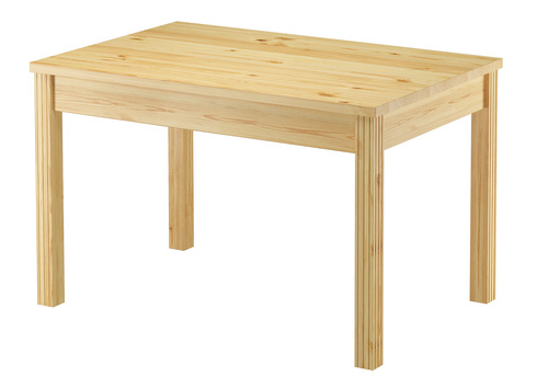 Tisch 75x120 Esstisch Massivholz Beine Rille Senkrecht 90.70-51C 