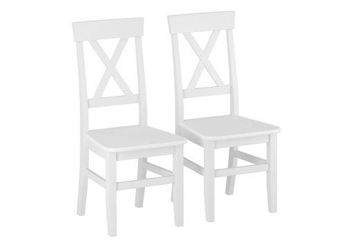 K�chenstuhl Doppelpack Massivholzstuhl Esszimmerstuhl Kiefer 2 St�hle 90.71-23-DW