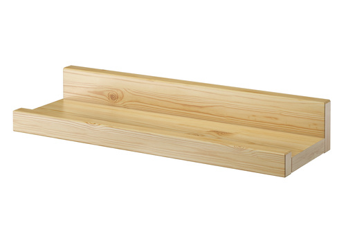 Wandregal Massivholz Kiefer Fotoleiste f�r Bilder B�cher und Deko 90.82-11