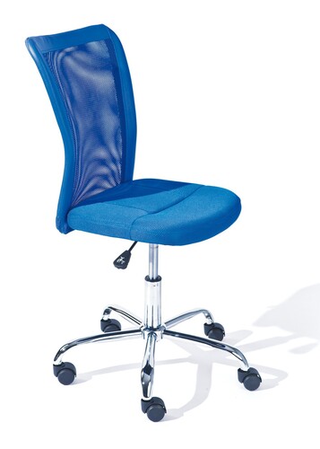Schreibtischstuhl f�r Jugendzimmer Drehstuhl Bonnie blau 99.99803154