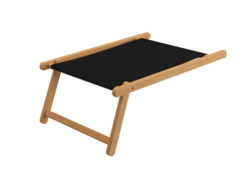 Liegestuhl-Zubeh�r Fu�teil helles Holz - Farbe w�hlbar V-10-300-360N