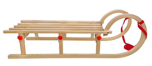 H�rnerschlitten Rodelschlitten Holzschlitten Zubeh�r w�hlbar V-21-110 